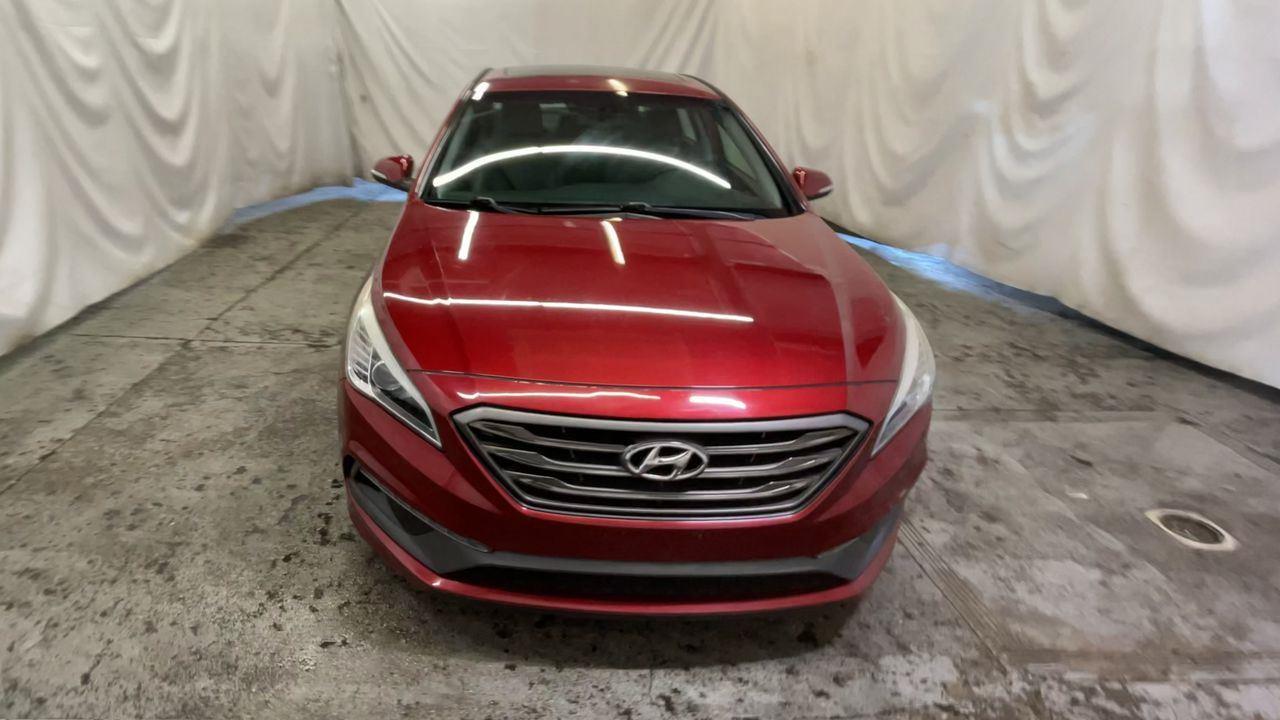 2016 Hyundai Sonata 2.4L Sport - Venetian Red exterior view 3