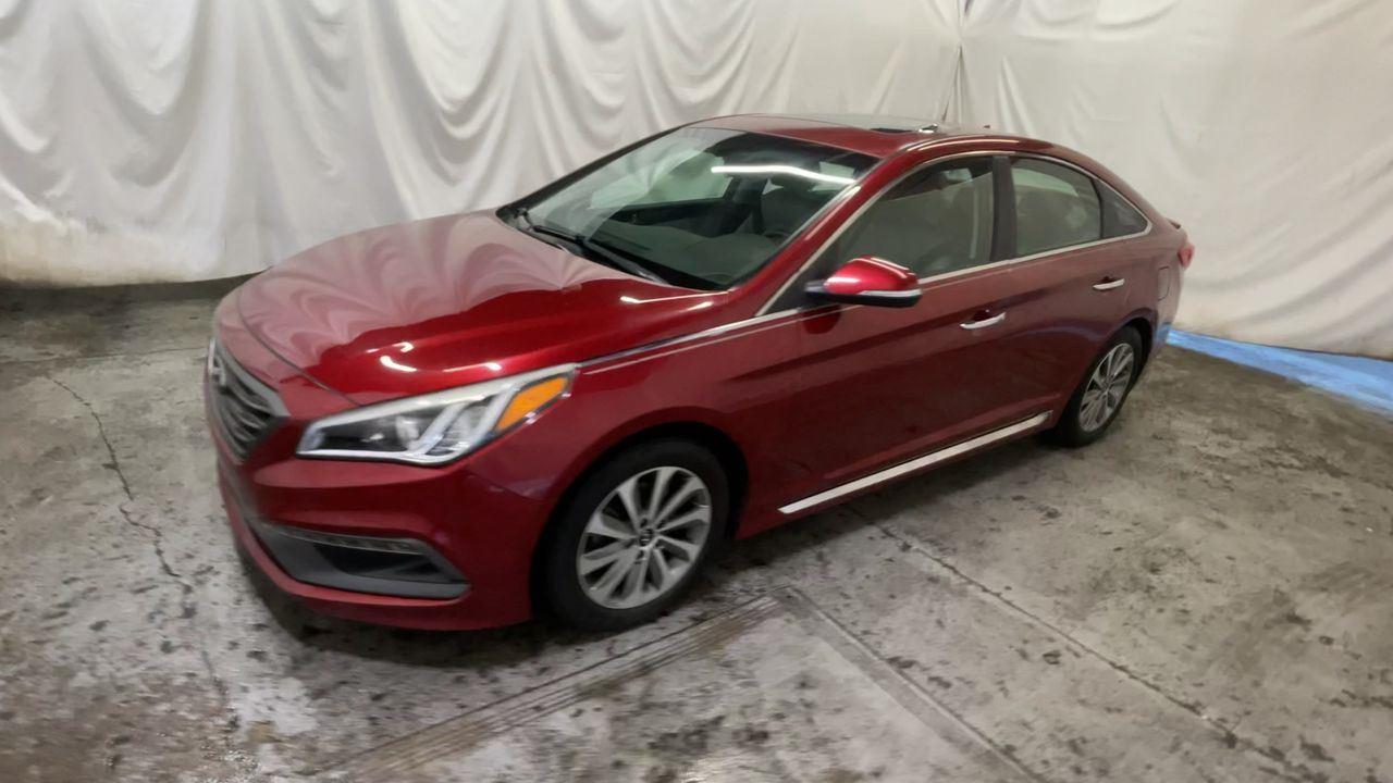 2016 Hyundai Sonata 2.4L Sport - Venetian Red exterior view 4