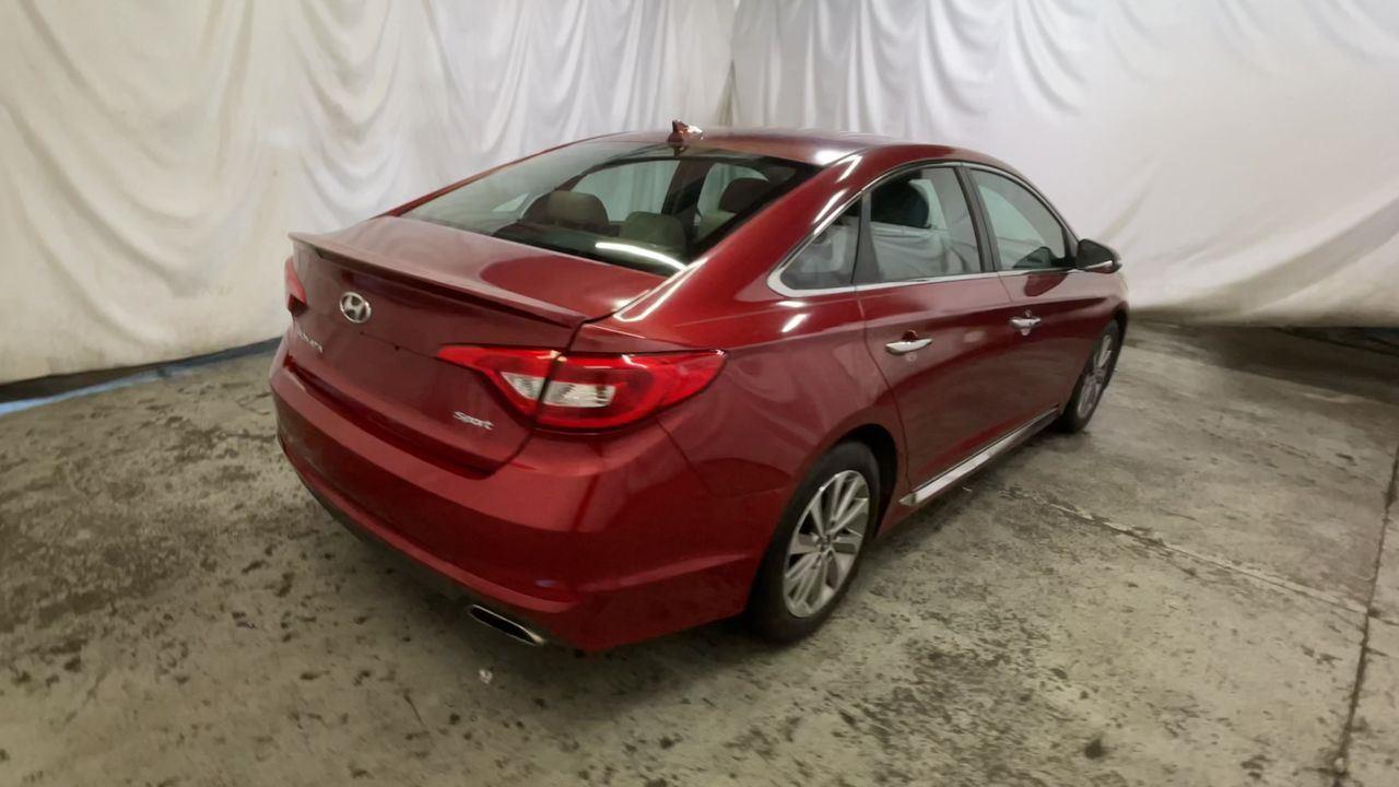 2016 Hyundai Sonata 2.4L Sport - Venetian Red exterior view 8