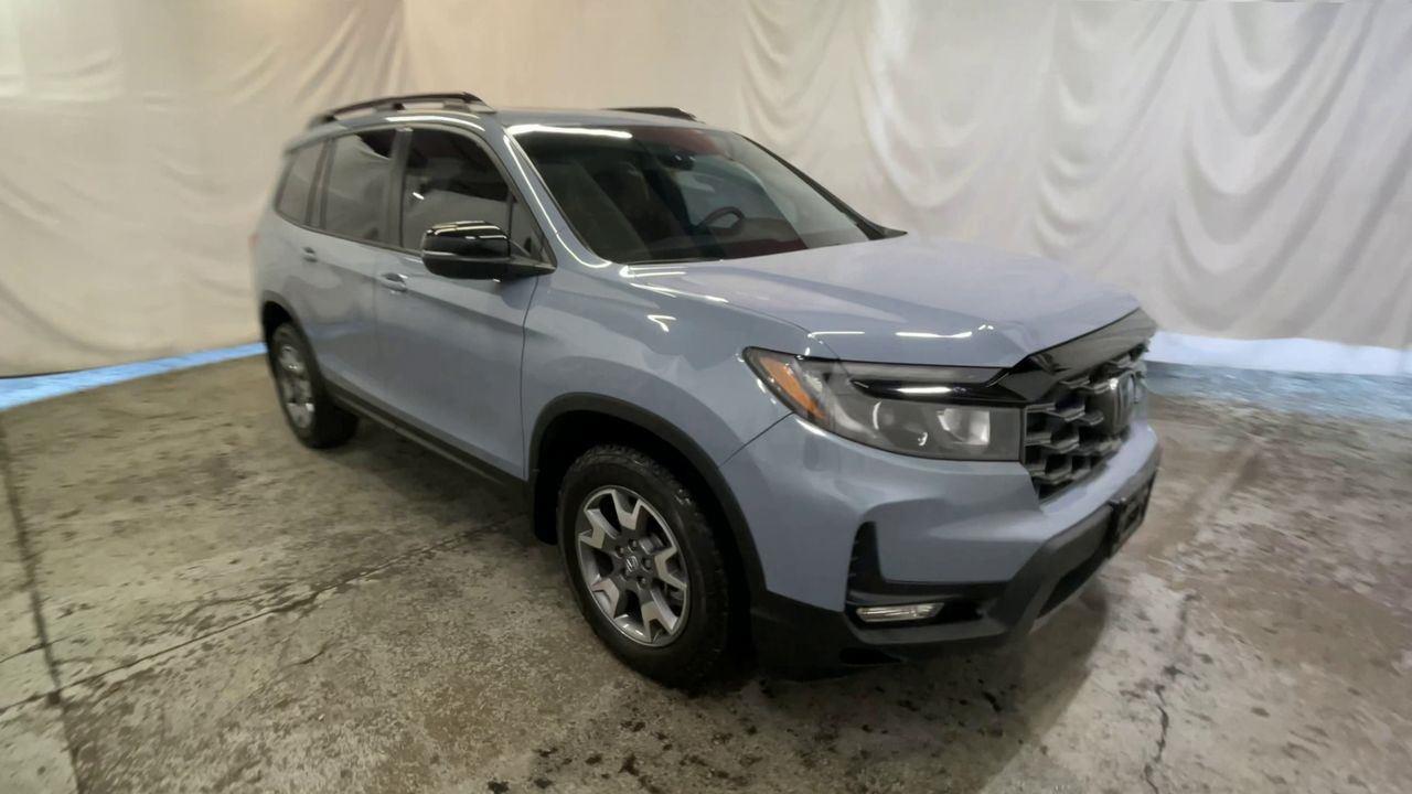 2023 HONDA PASSPORT TRAILSPORT - SONIC GRAY exterior view 2