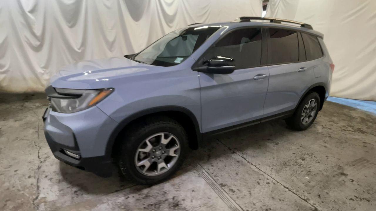 2023 HONDA PASSPORT TRAILSPORT - SONIC GRAY exterior view 4