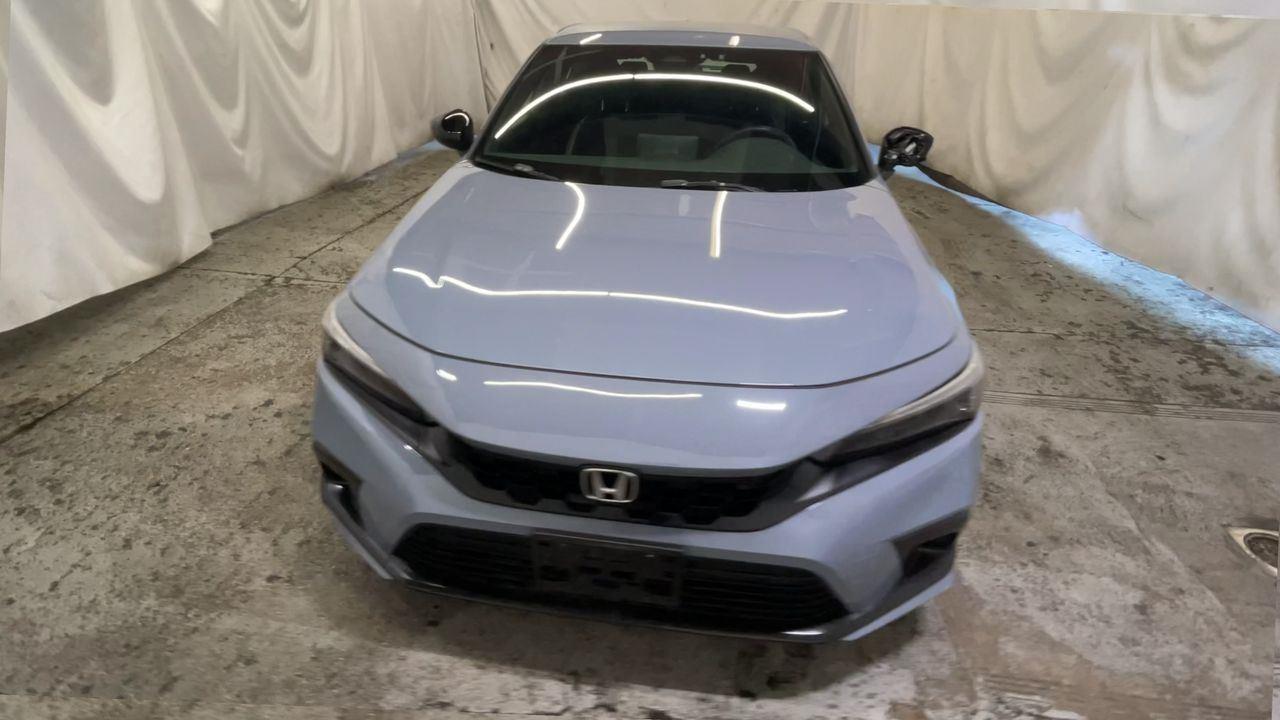2024 Honda Civic Hatchback Sport - Sonic Gray Pearl exterior view 3
