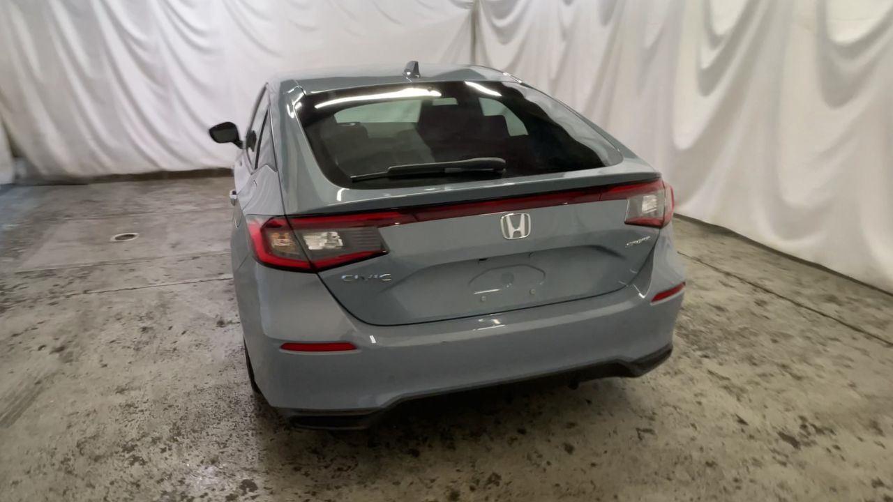 2024 Honda Civic Hatchback Sport - Sonic Gray Pearl exterior view 7