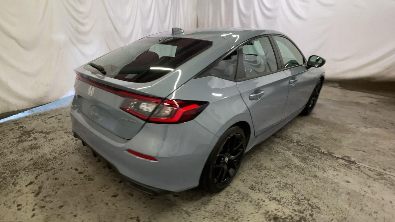 2024 Honda Civic Hatchback Sport - Sonic Gray Pearl exterior view 8