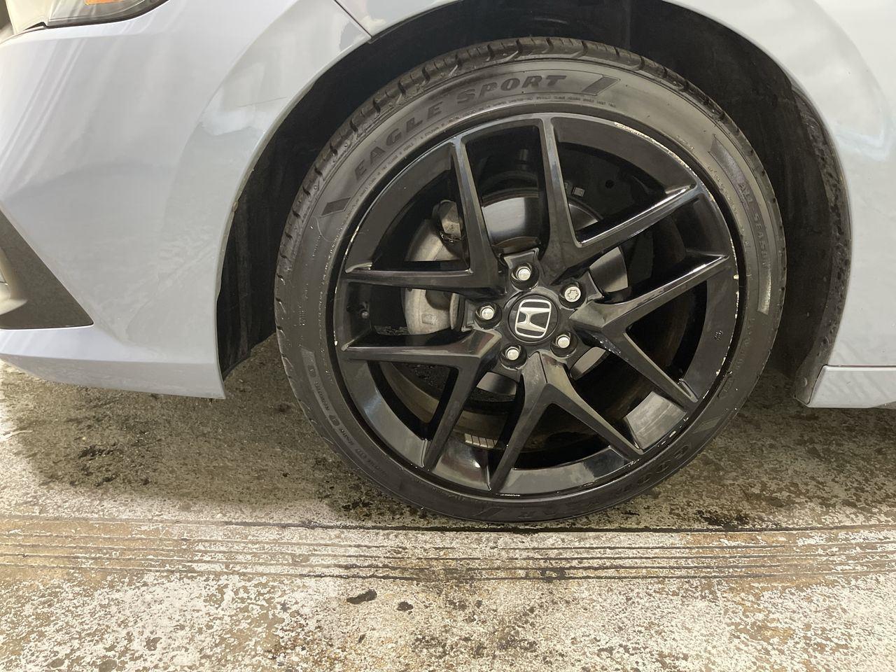 2024 Honda Civic Hatchback Sport - Sonic Gray Pearl exterior view 10