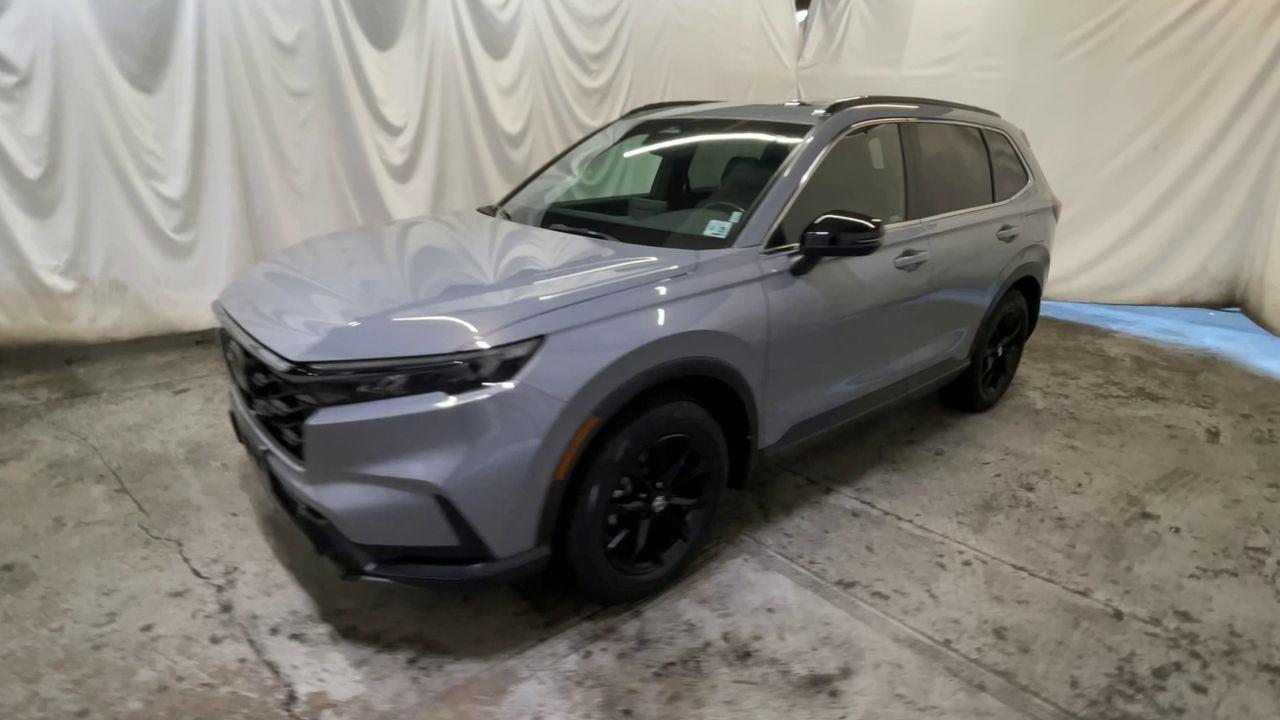 2024 Honda CR-V Hybrid Sport-L - Urban Gray Pearl exterior view 4