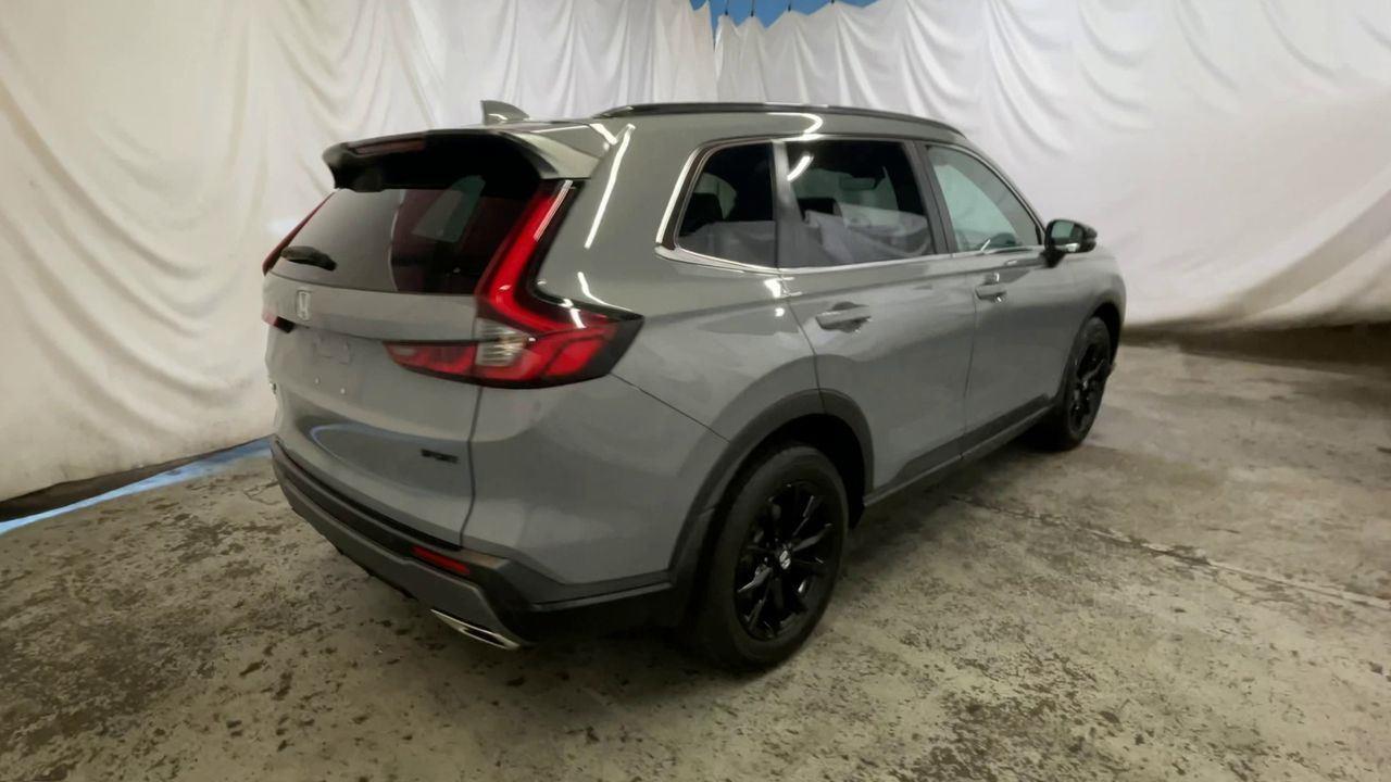 2024 Honda CR-V Hybrid Sport-L - Urban Gray Pearl exterior view 8