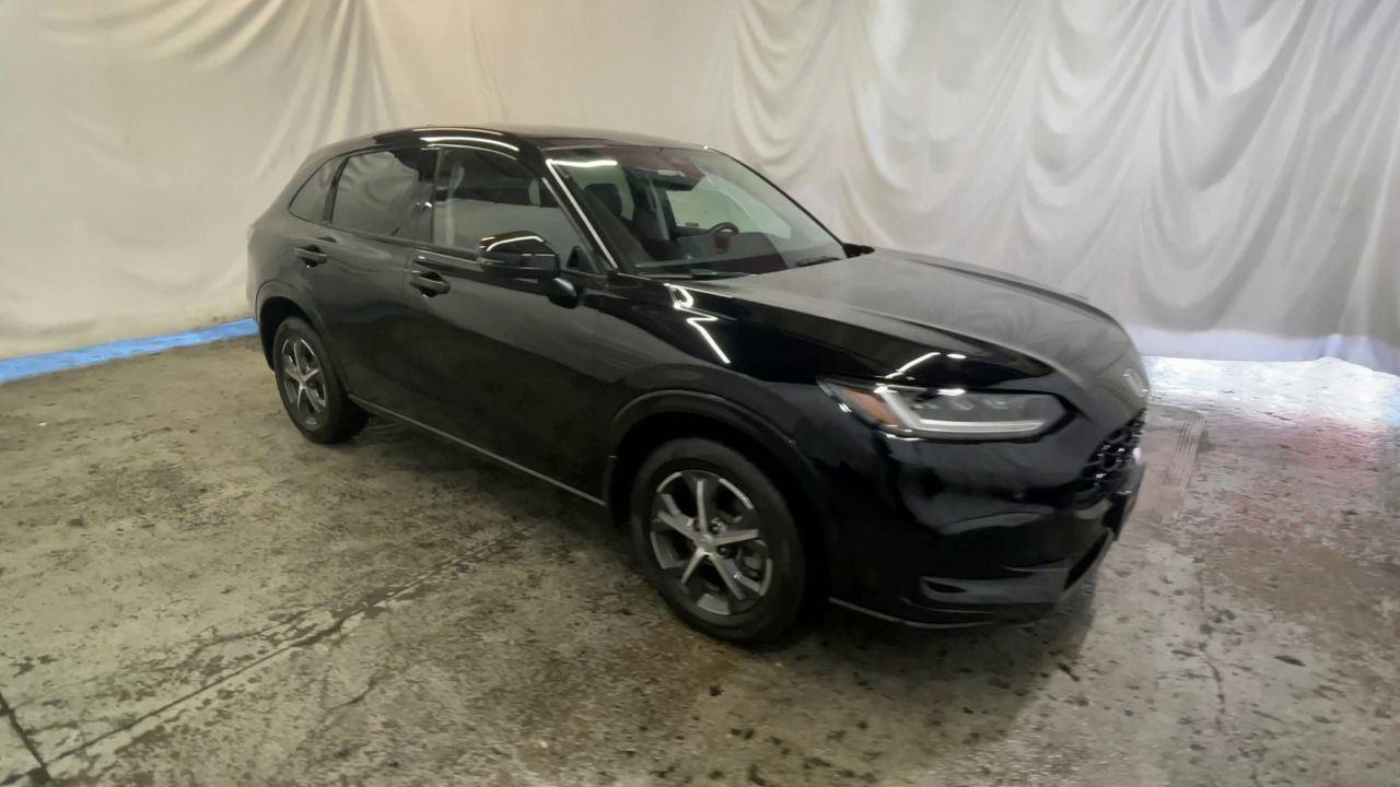 2024 Honda HR-V EX-L - Crystal Black Pearl exterior view 2