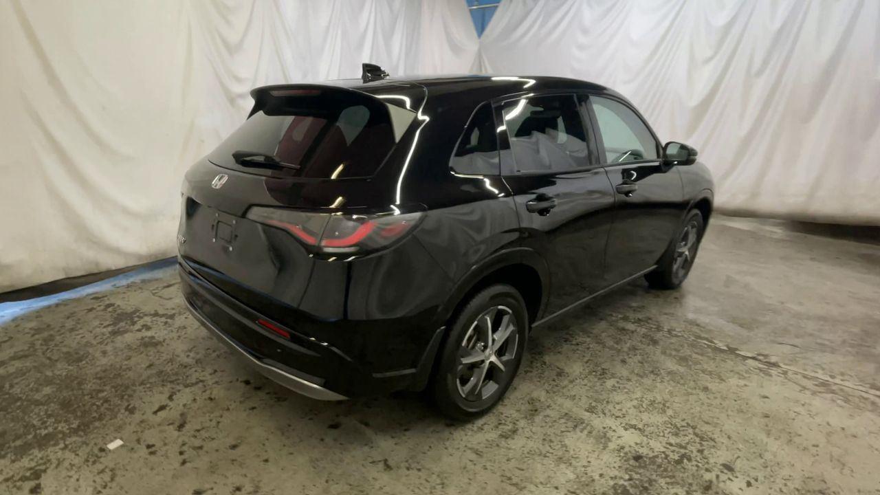 2024 Honda HR-V EX-L - Crystal Black Pearl exterior view 8