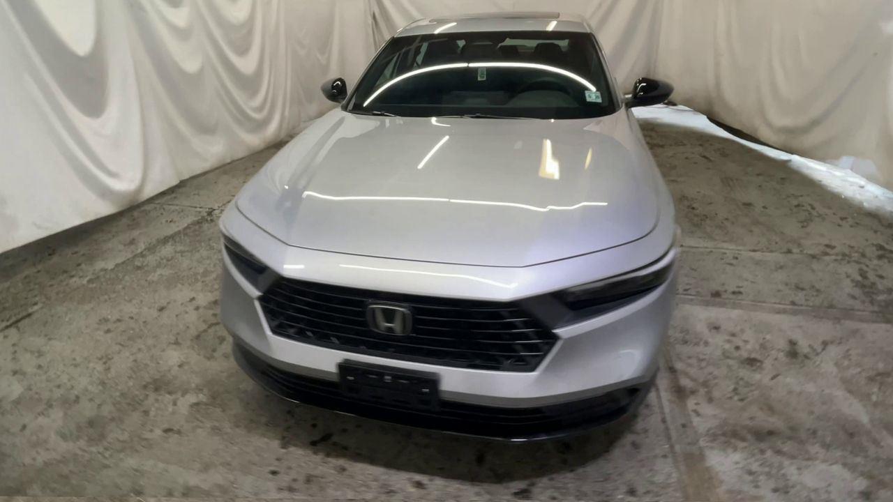 2025 Honda Accord Hybrid Sport - Solar Silver Metallic exterior view 3