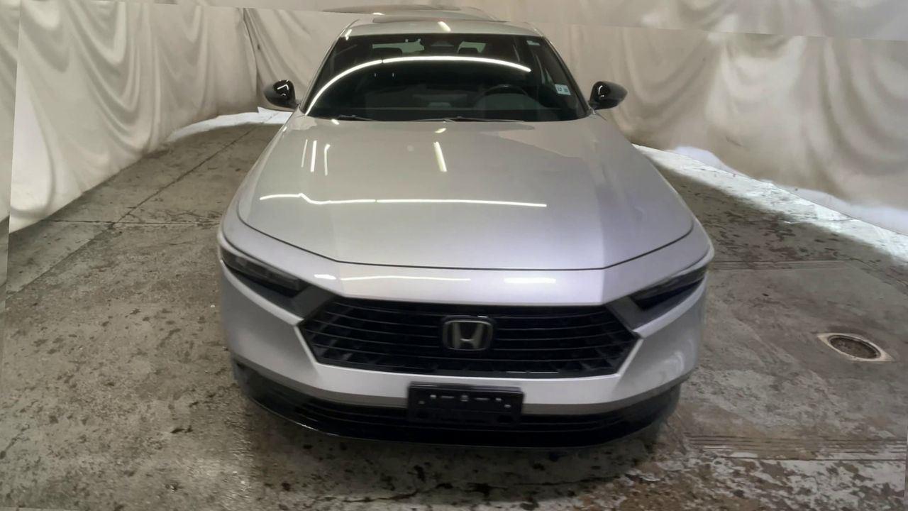 2024 Honda Accord Hybrid Sport - Solar Silver Metallic exterior view 3