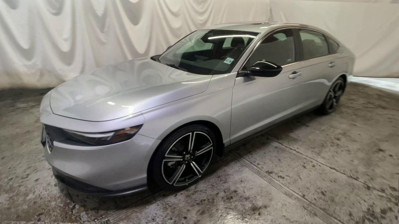 2024 Honda Accord Hybrid Sport - Solar Silver Metallic exterior view 4