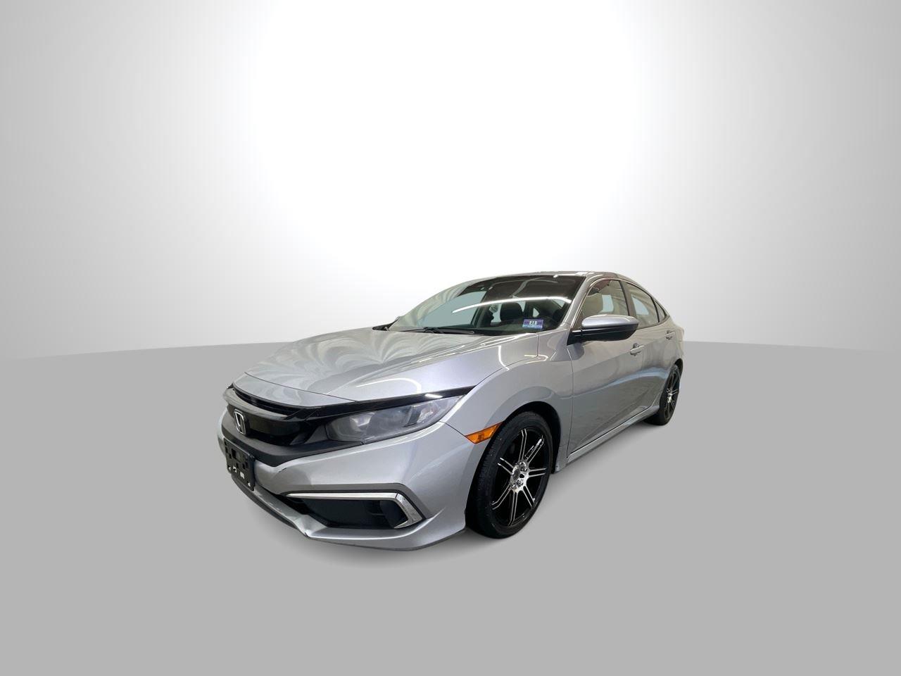 2019 Honda Civic Sedan LX - Lunar Silver Metallic exterior view 1