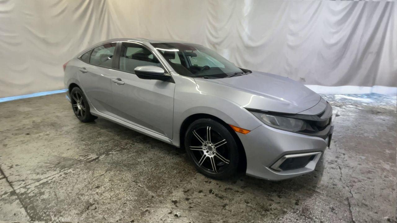 2019 Honda Civic Sedan LX - Lunar Silver Metallic exterior view 2