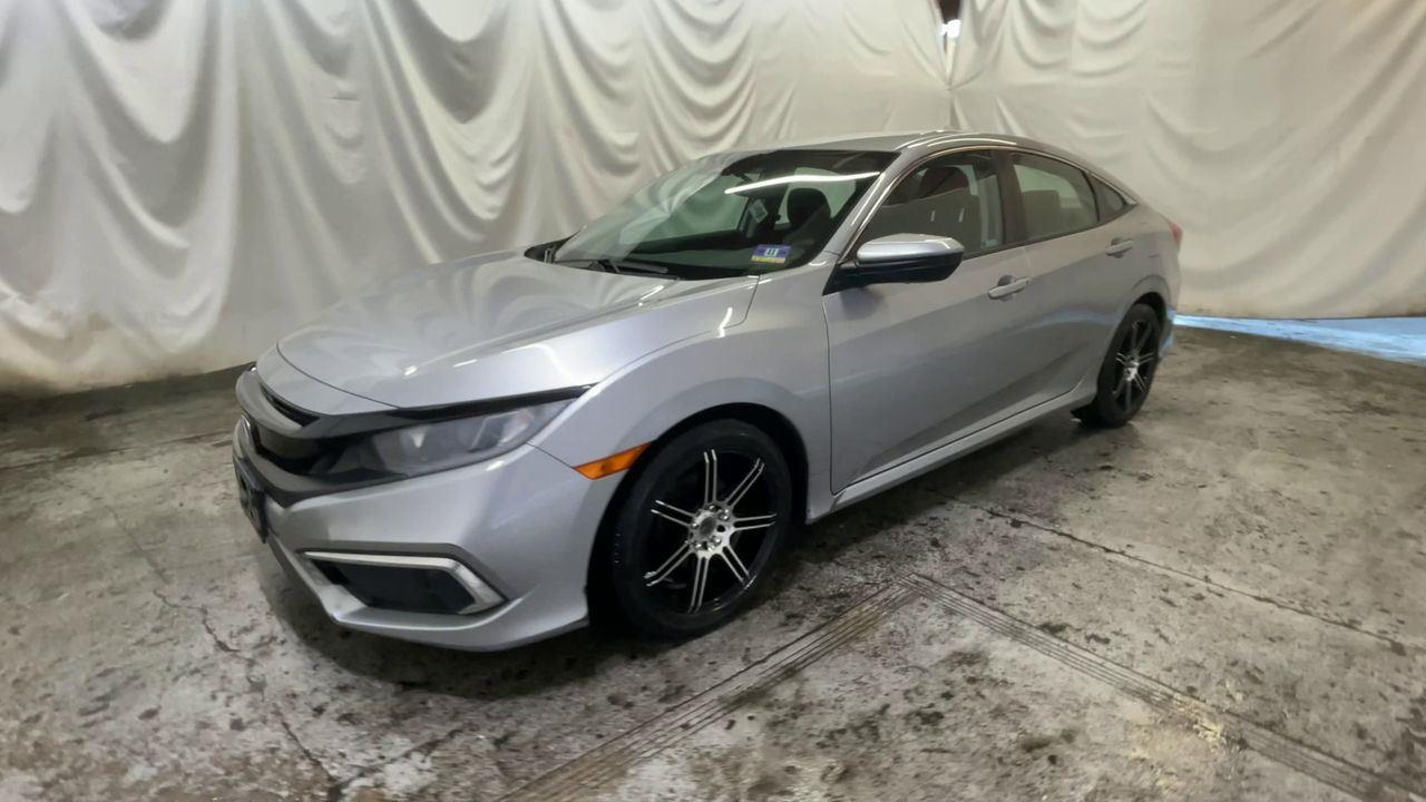 2019 Honda Civic Sedan LX - Lunar Silver Metallic exterior view 4