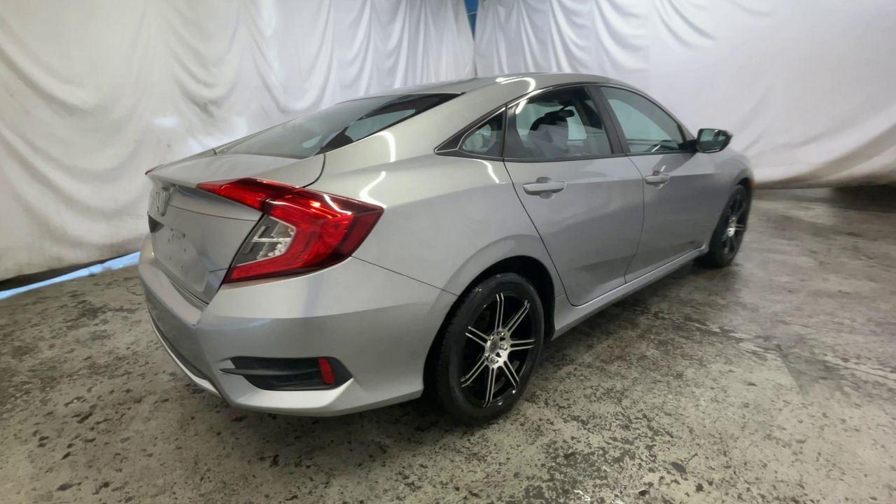 2019 Honda Civic Sedan LX - Lunar Silver Metallic exterior view 8