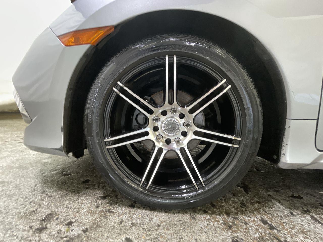 2019 Honda Civic Sedan LX - Lunar Silver Metallic exterior view 10