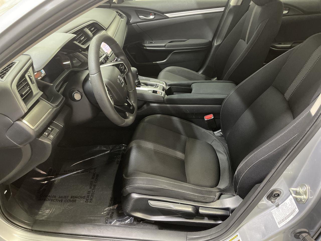 2019 Honda Civic Sedan LX - Lunar Silver Metallic exterior view 11