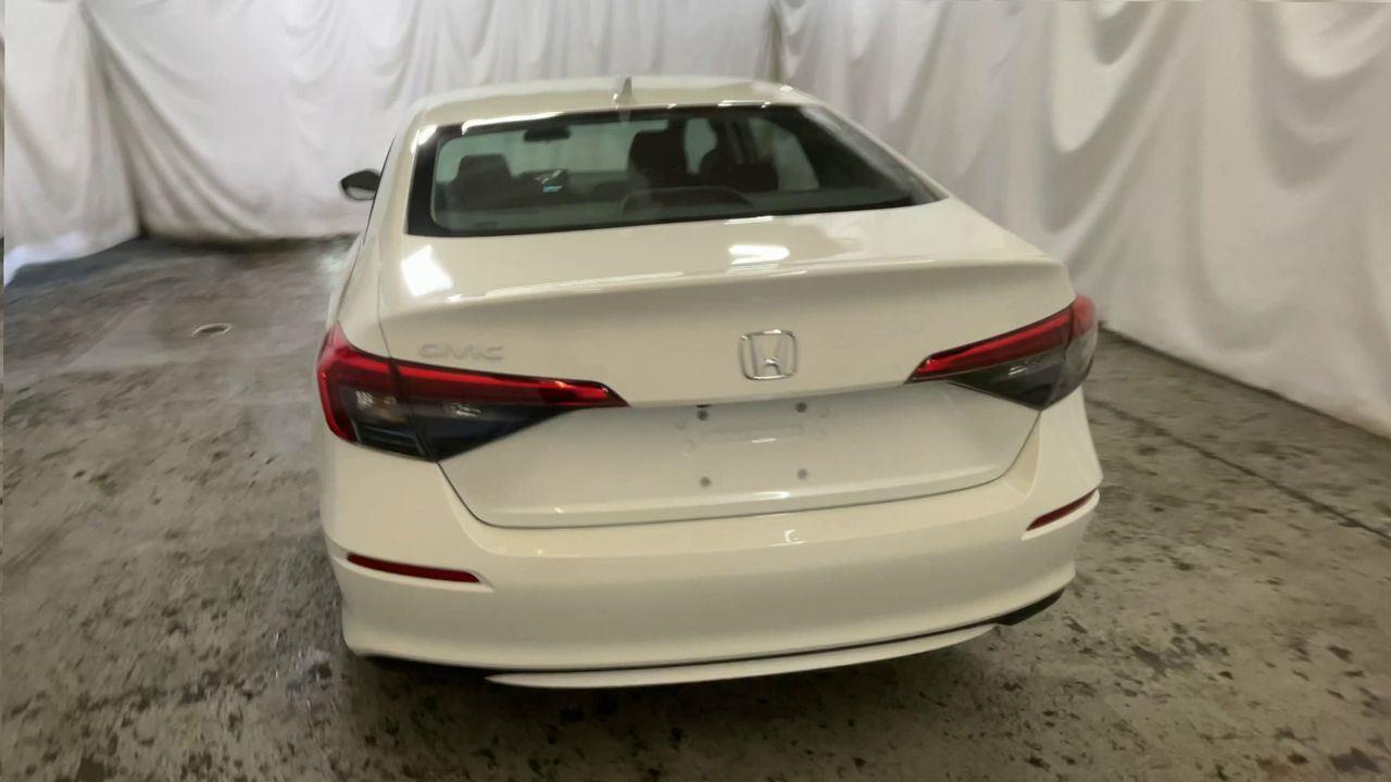 2023 Honda Civic Sedan LX - Platinum White Pearl exterior view 7