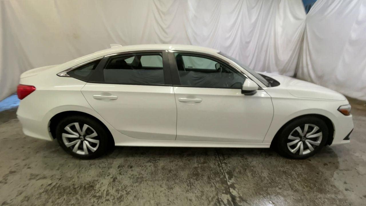 2023 Honda Civic Sedan LX - Platinum White Pearl exterior view 9