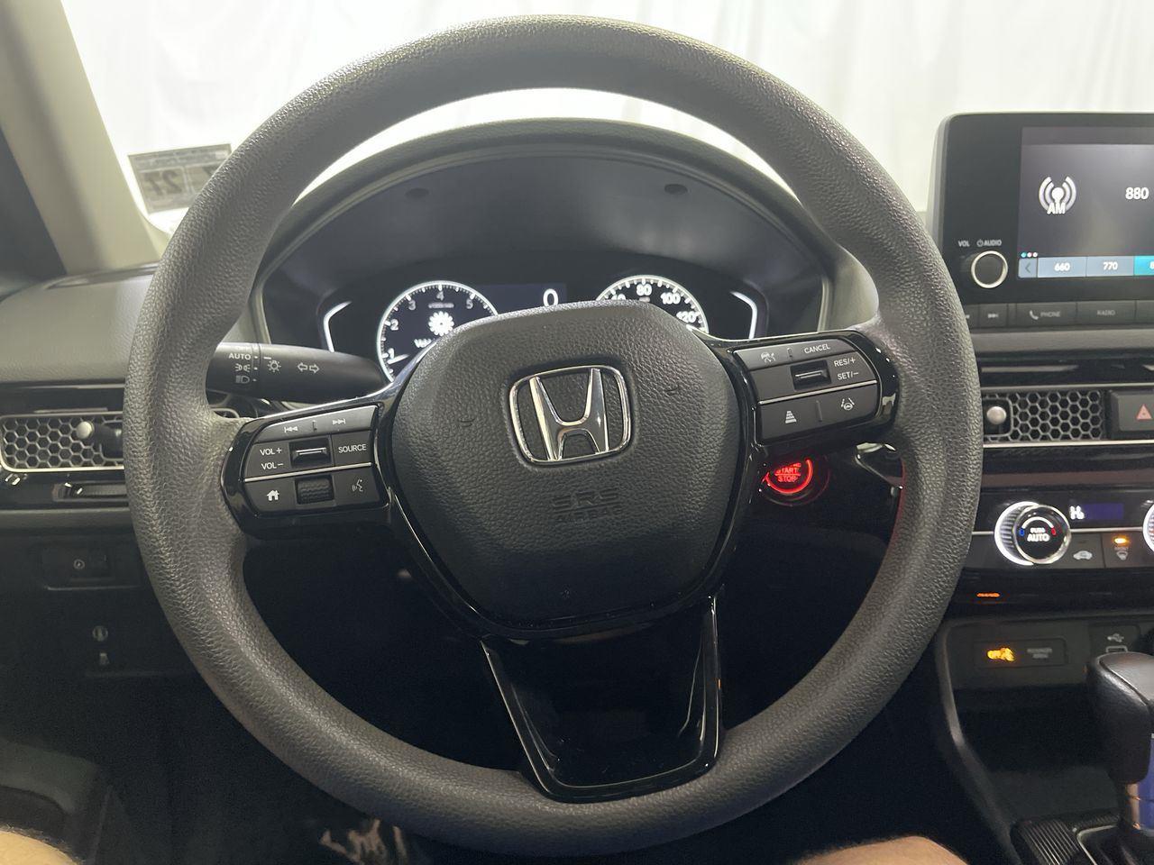 2023 Honda Civic Sedan LX - Platinum White Pearl exterior view 14