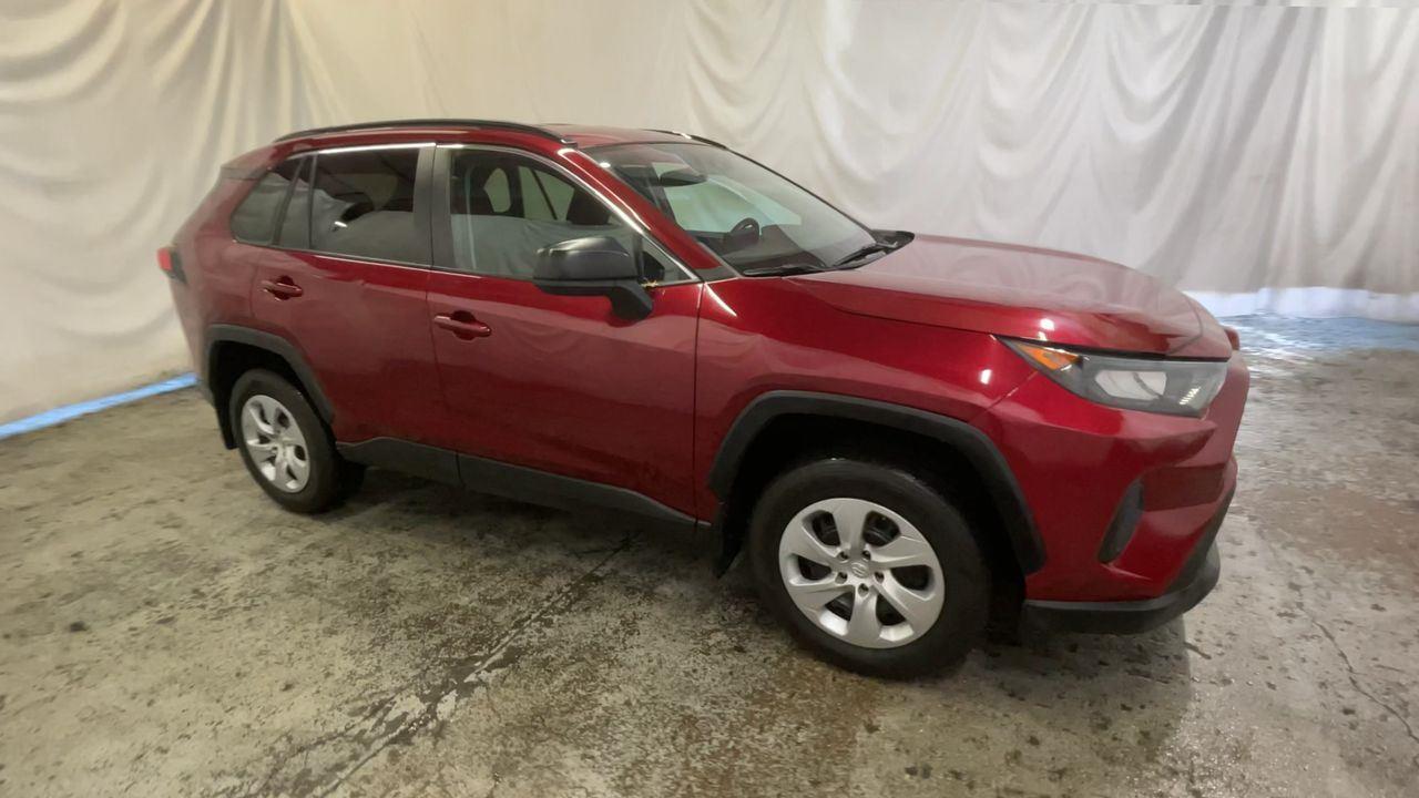 2021 Toyota RAV4 LE - Ruby Flare Pearl exterior view 2