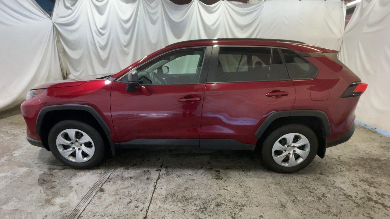 2021 Toyota RAV4 LE - Ruby Flare Pearl exterior view 5