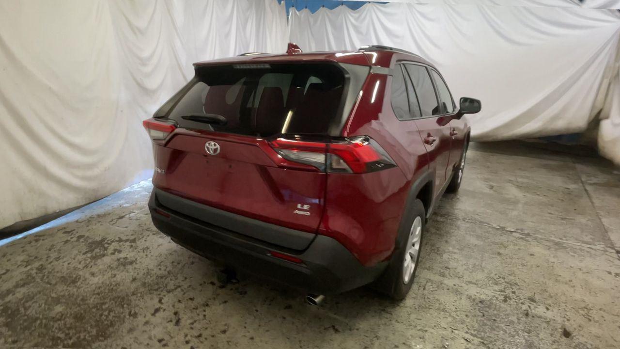 2021 Toyota RAV4 LE - Ruby Flare Pearl exterior view 8