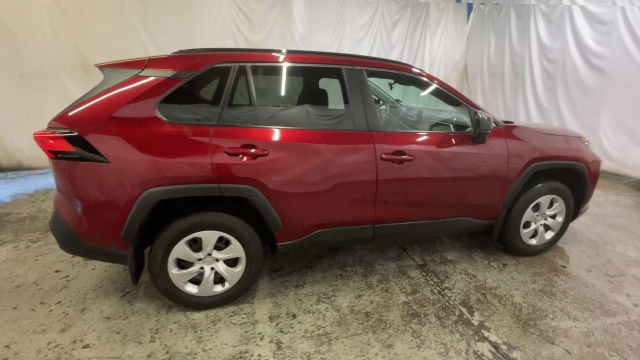 2021 Toyota RAV4 LE - Ruby Flare Pearl exterior view 9