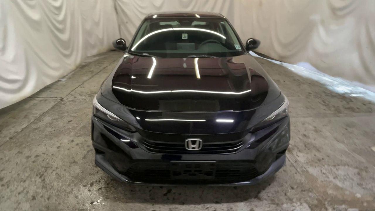 2023 Honda Civic Sedan LX - Crystal Black Pearl exterior view 3