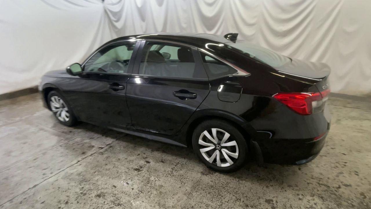 2023 Honda Civic Sedan LX - Crystal Black Pearl exterior view 6