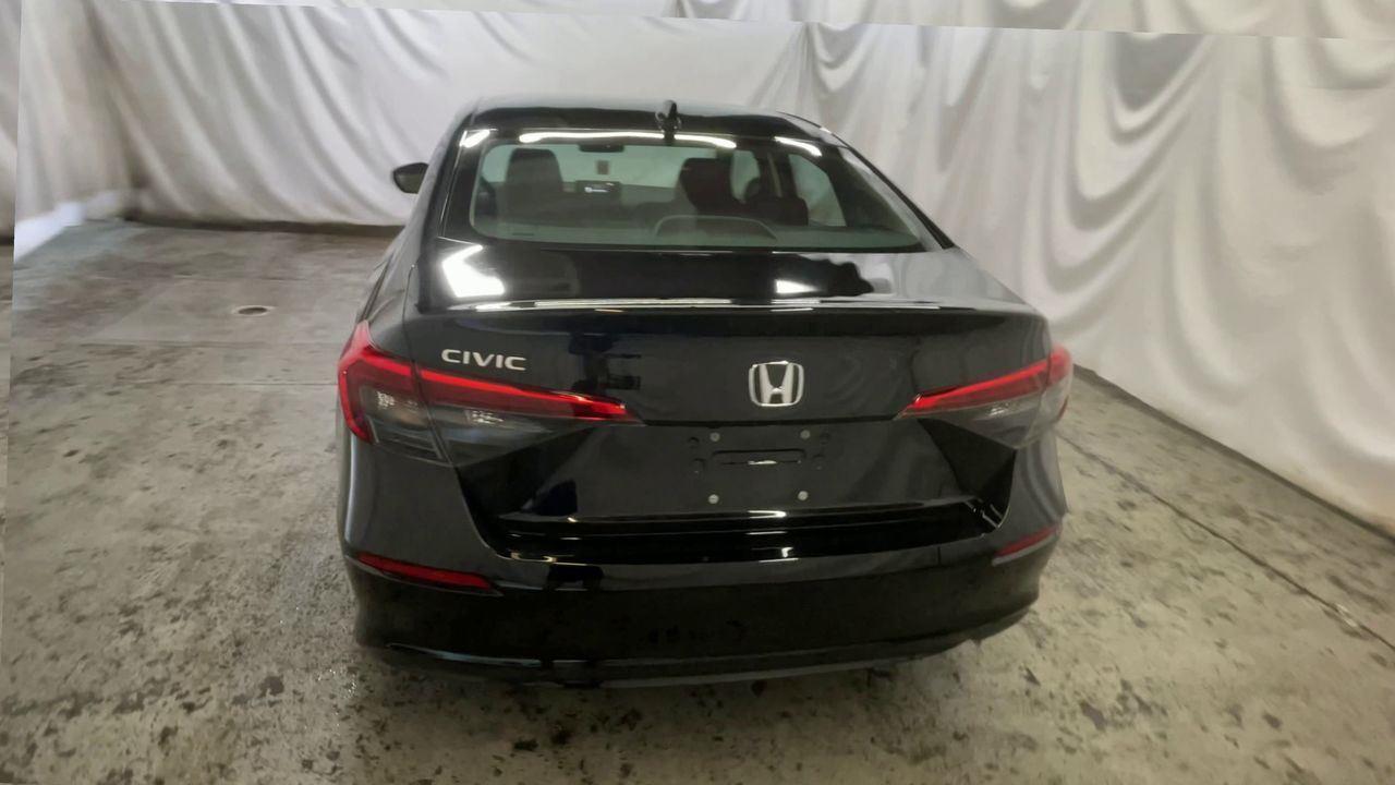 2023 Honda Civic Sedan LX - Crystal Black Pearl exterior view 7