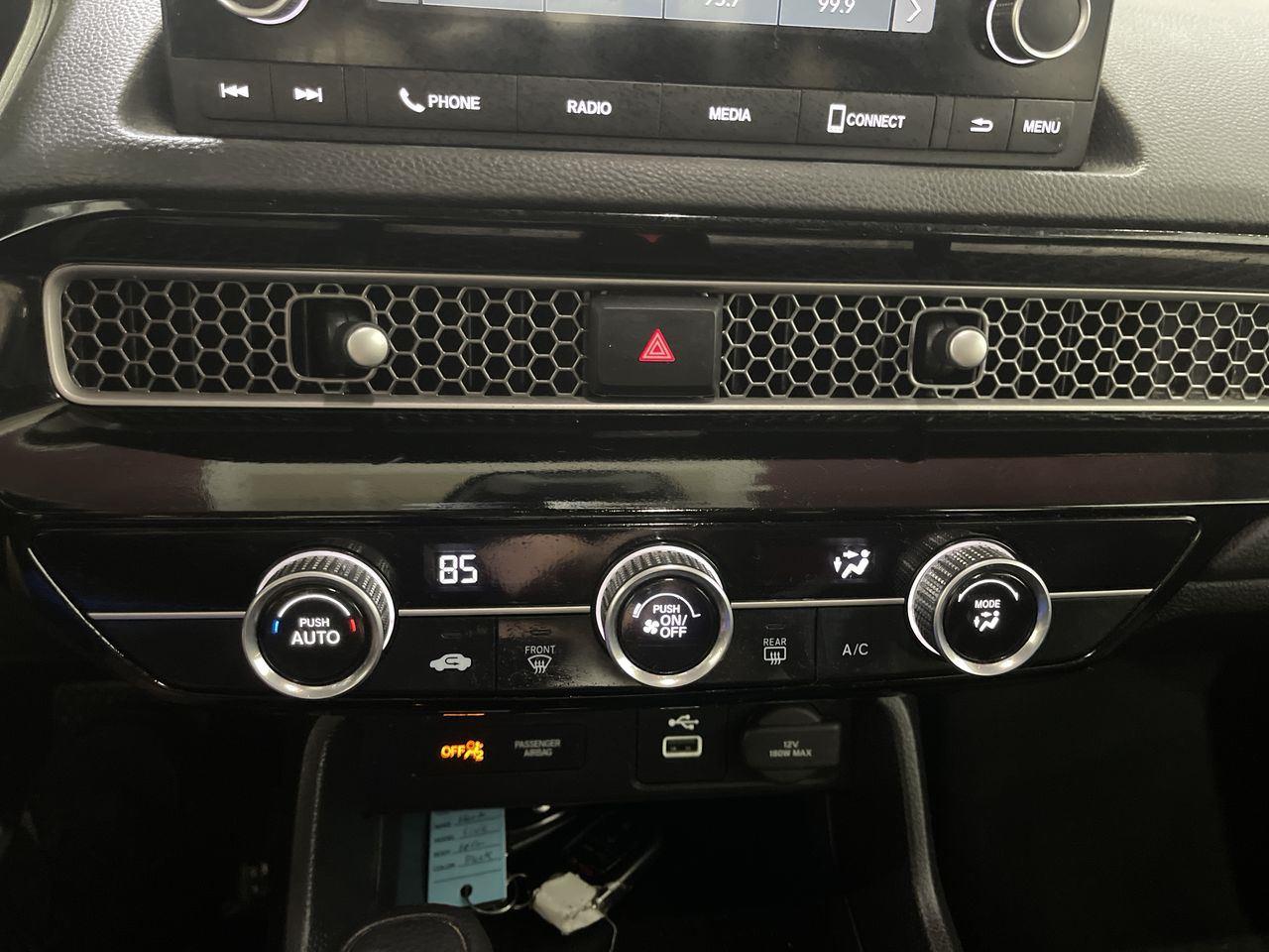 2023 Honda Civic Sedan LX - Crystal Black Pearl exterior view 18