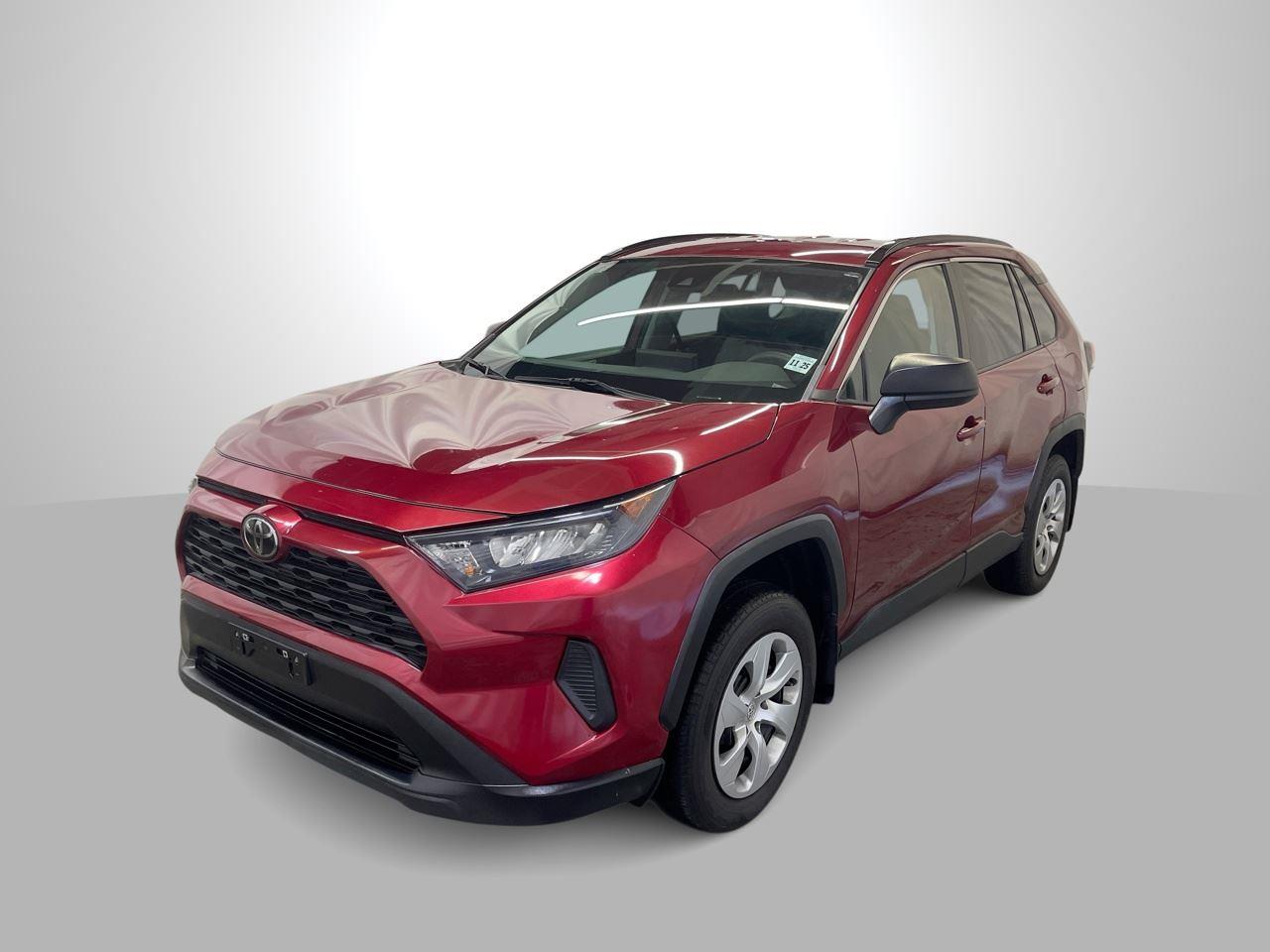 Red (Ruby Flare Pearl) 2021 Toyota RAV4 LE AWD SUV / Crossover All-Wheel Drive Automatic