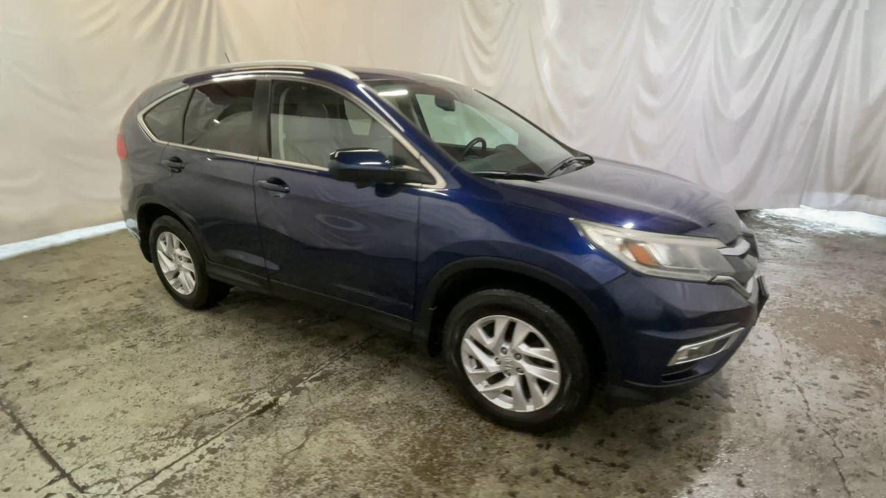 2016 Honda CR-V EX-L - Obsidian Blue Pearl exterior view 2