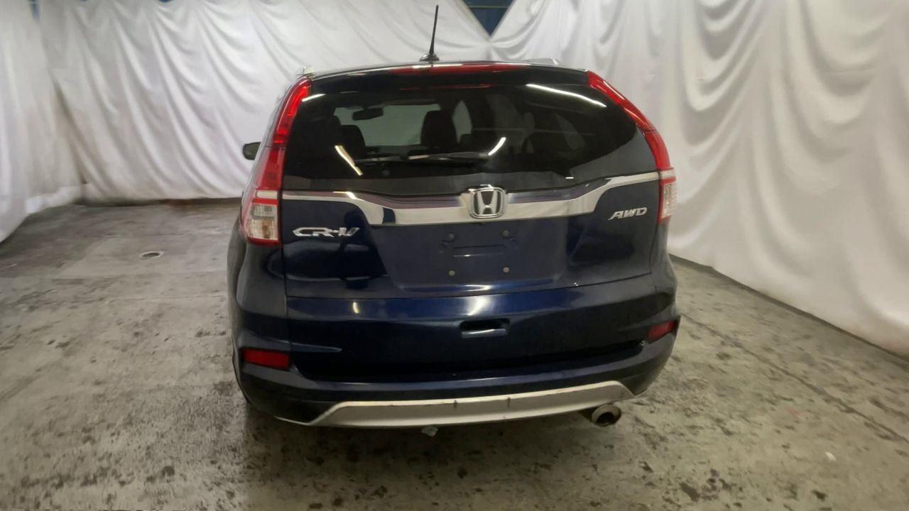 2016 Honda CR-V EX-L - Obsidian Blue Pearl exterior view 7