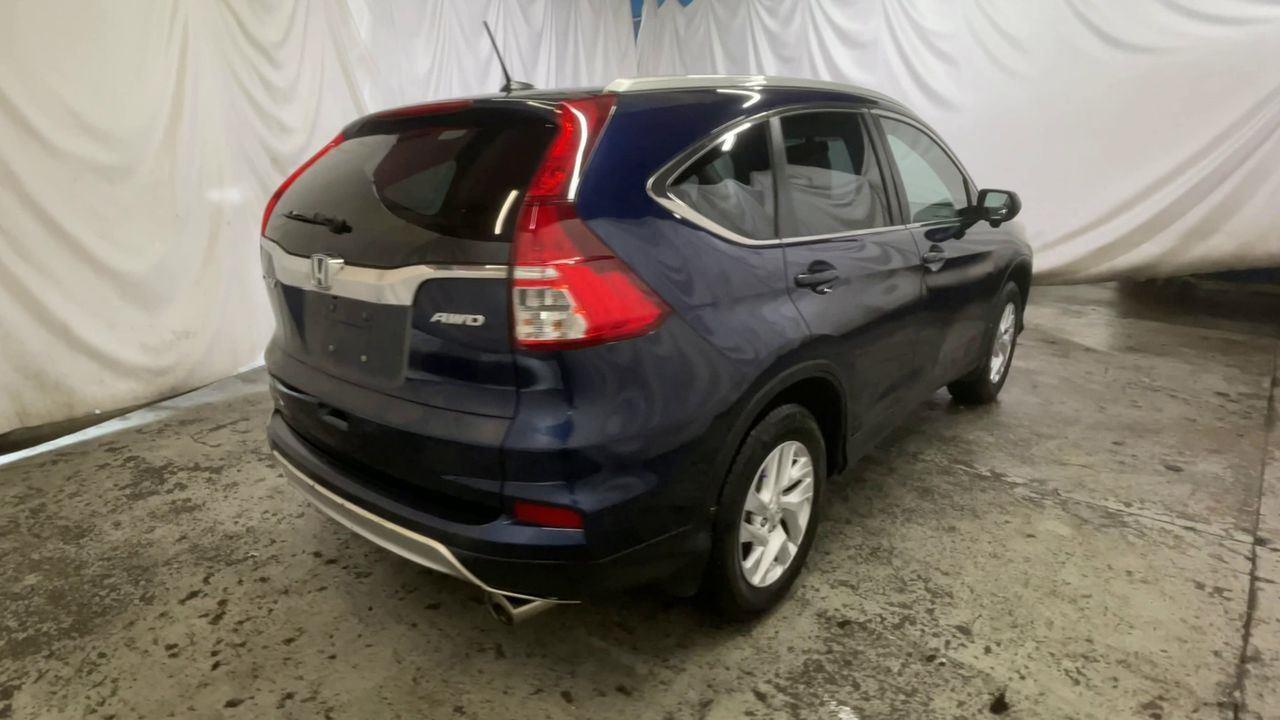 2016 Honda CR-V EX-L - Obsidian Blue Pearl exterior view 8