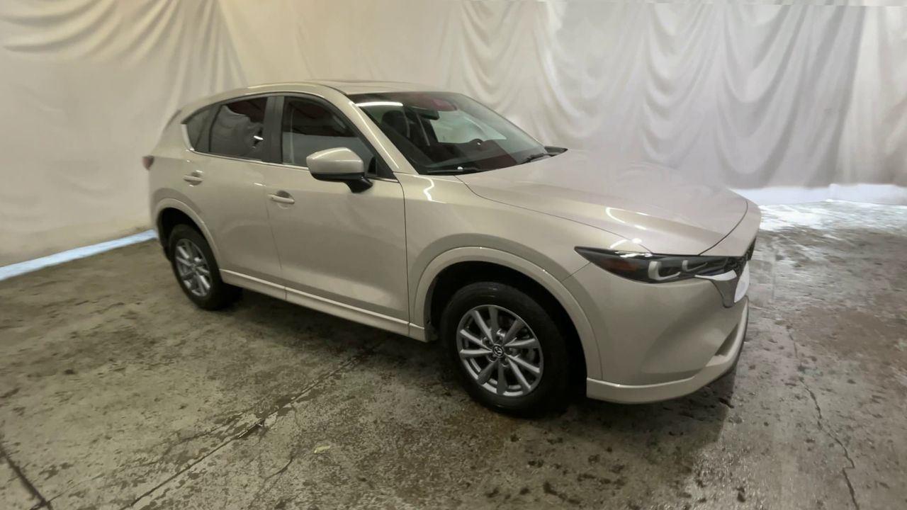 2025 Mazda CX-5 2.5 S Preferred Package - Platinum Quartz Metallic exterior view 2