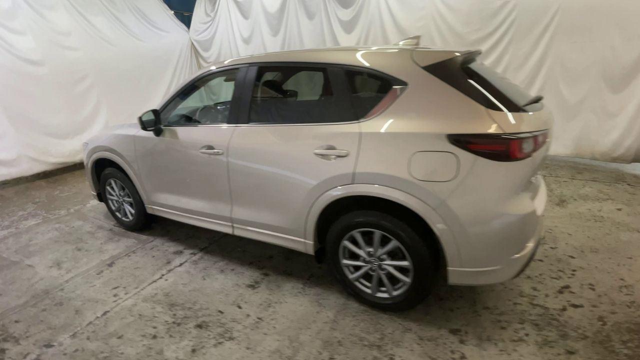 2025 Mazda CX-5 2.5 S Preferred Package - Platinum Quartz Metallic exterior view 6