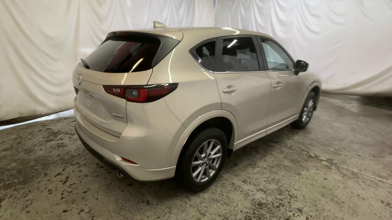 2025 Mazda CX-5 2.5 S Preferred Package - Platinum Quartz Metallic exterior view 8