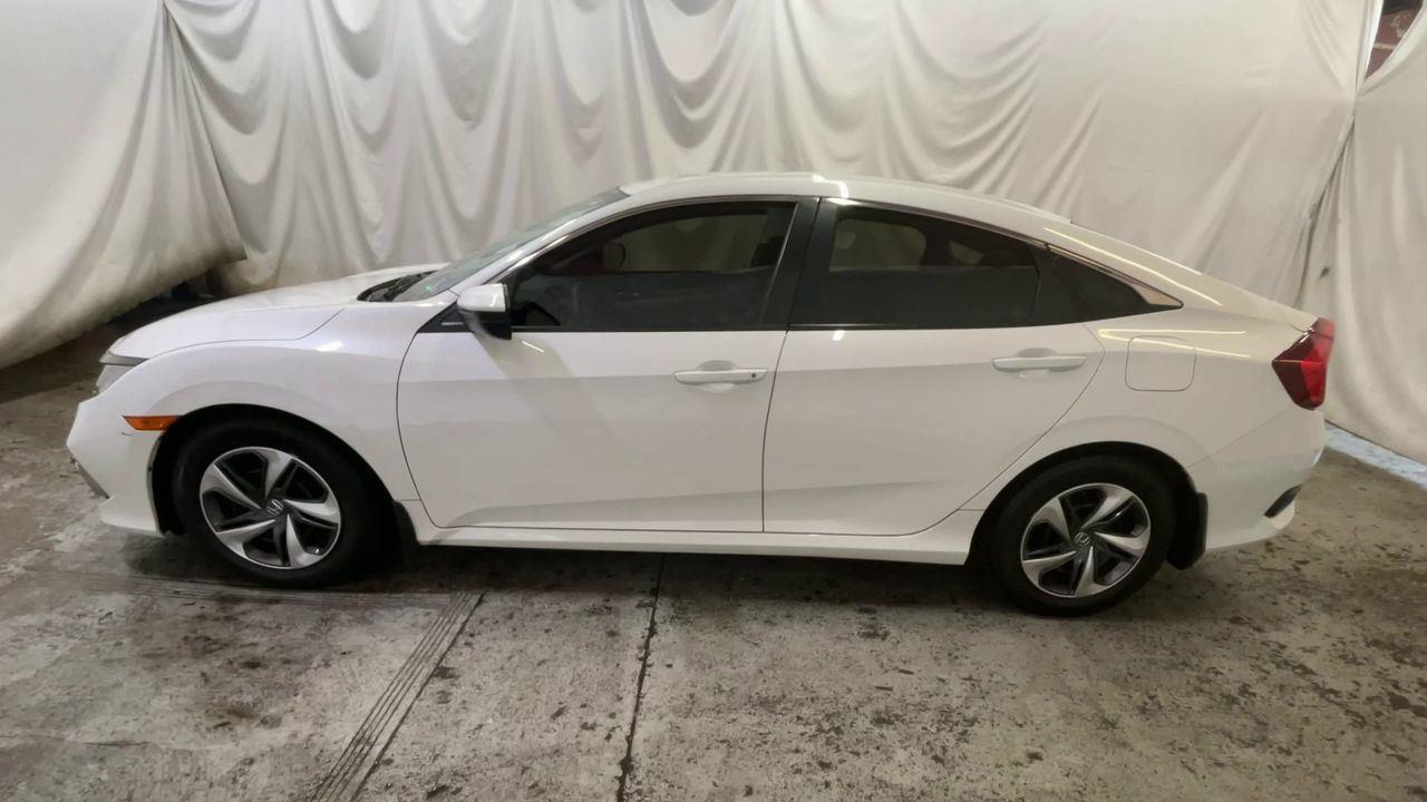 2019 Honda Civic Sedan LX - Platinum White Pearl exterior view 5