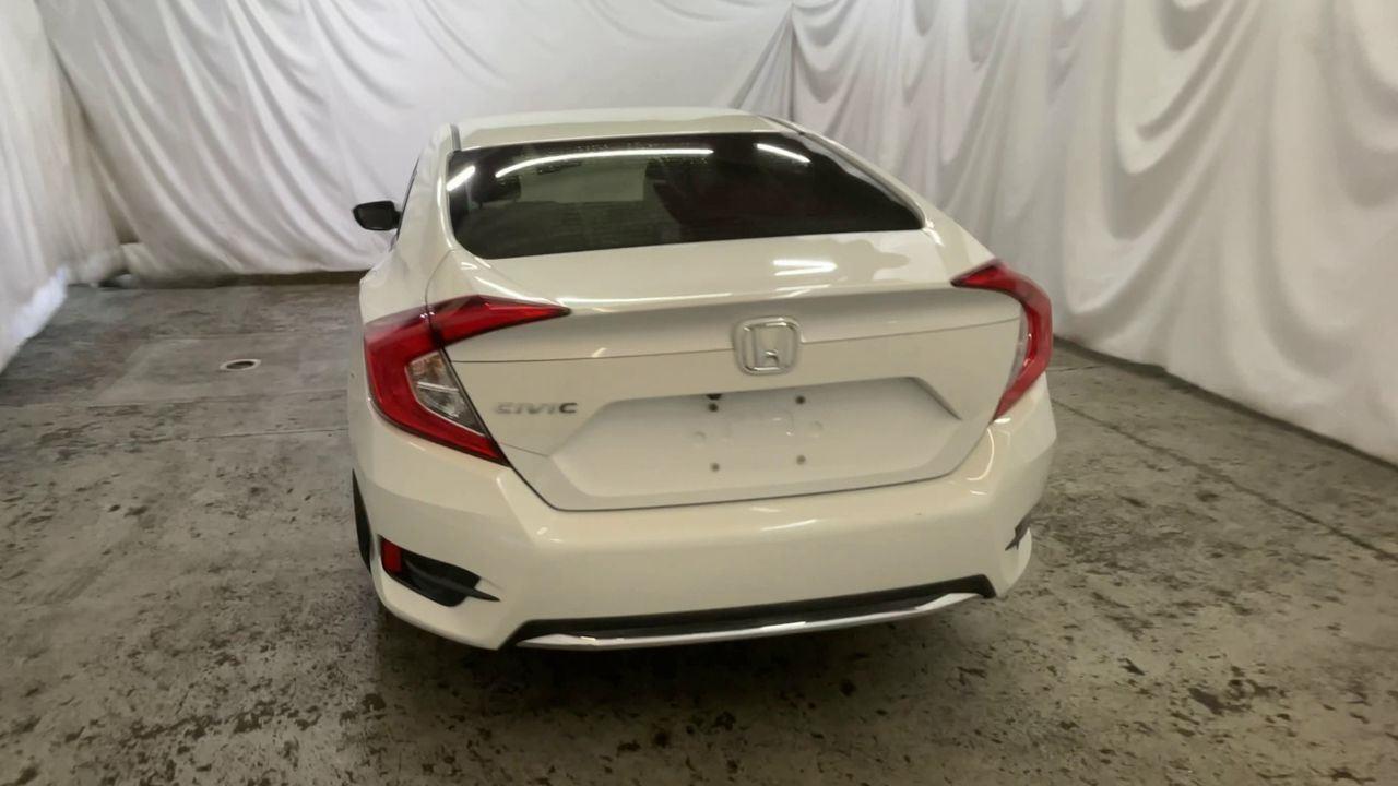 2019 Honda Civic Sedan LX - Platinum White Pearl exterior view 7