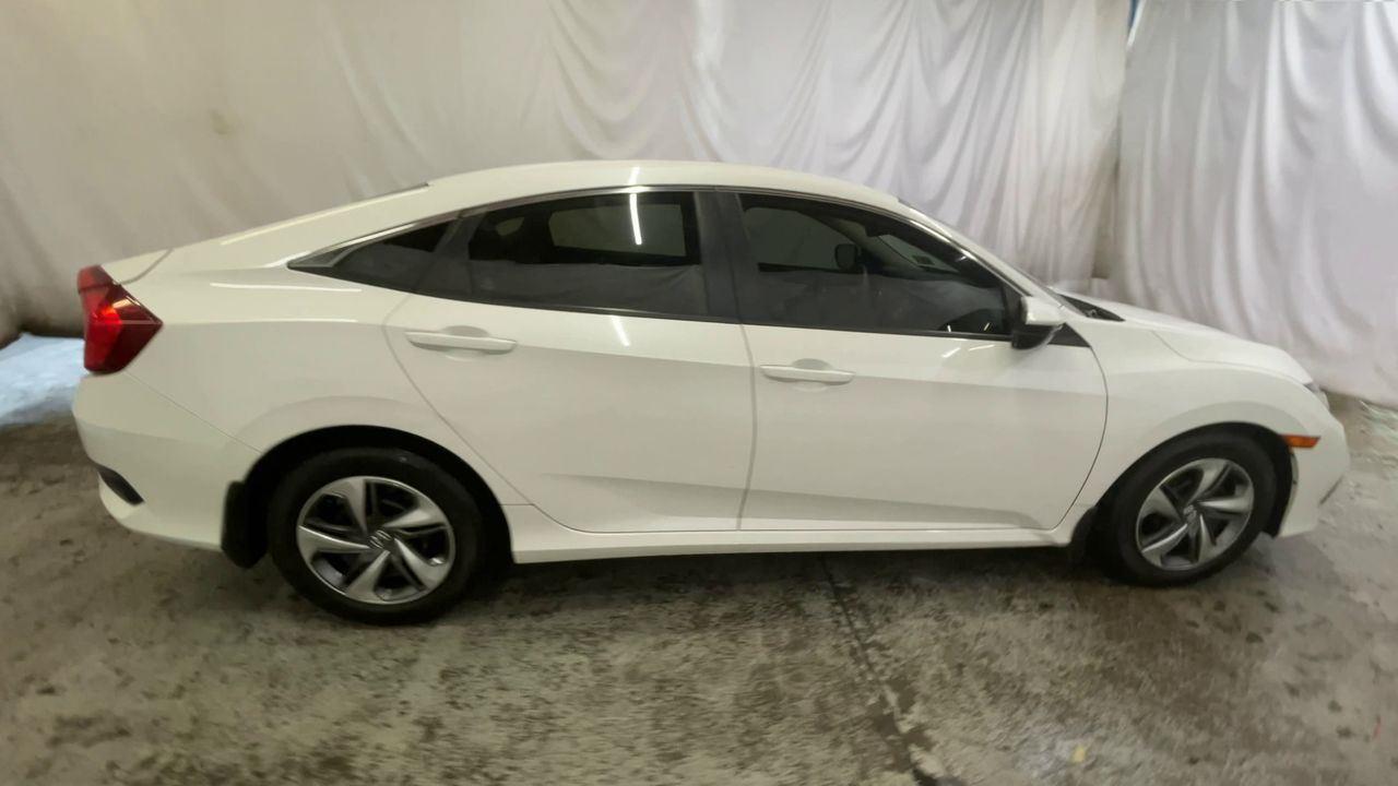 2019 Honda Civic Sedan LX - Platinum White Pearl exterior view 9