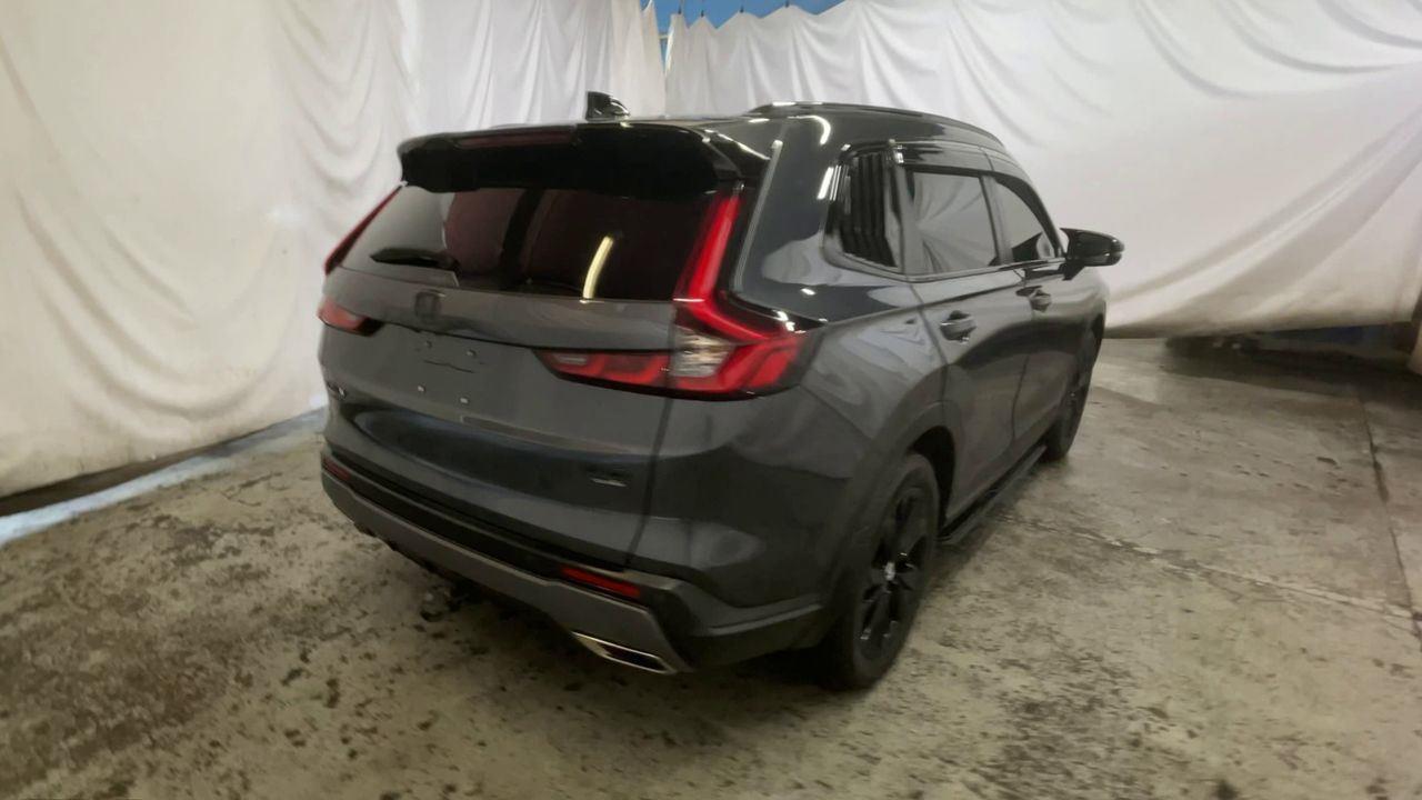 2026 Honda CR-V Hybrid Sport Touring - Meteorite Gray Metallic exterior view 8