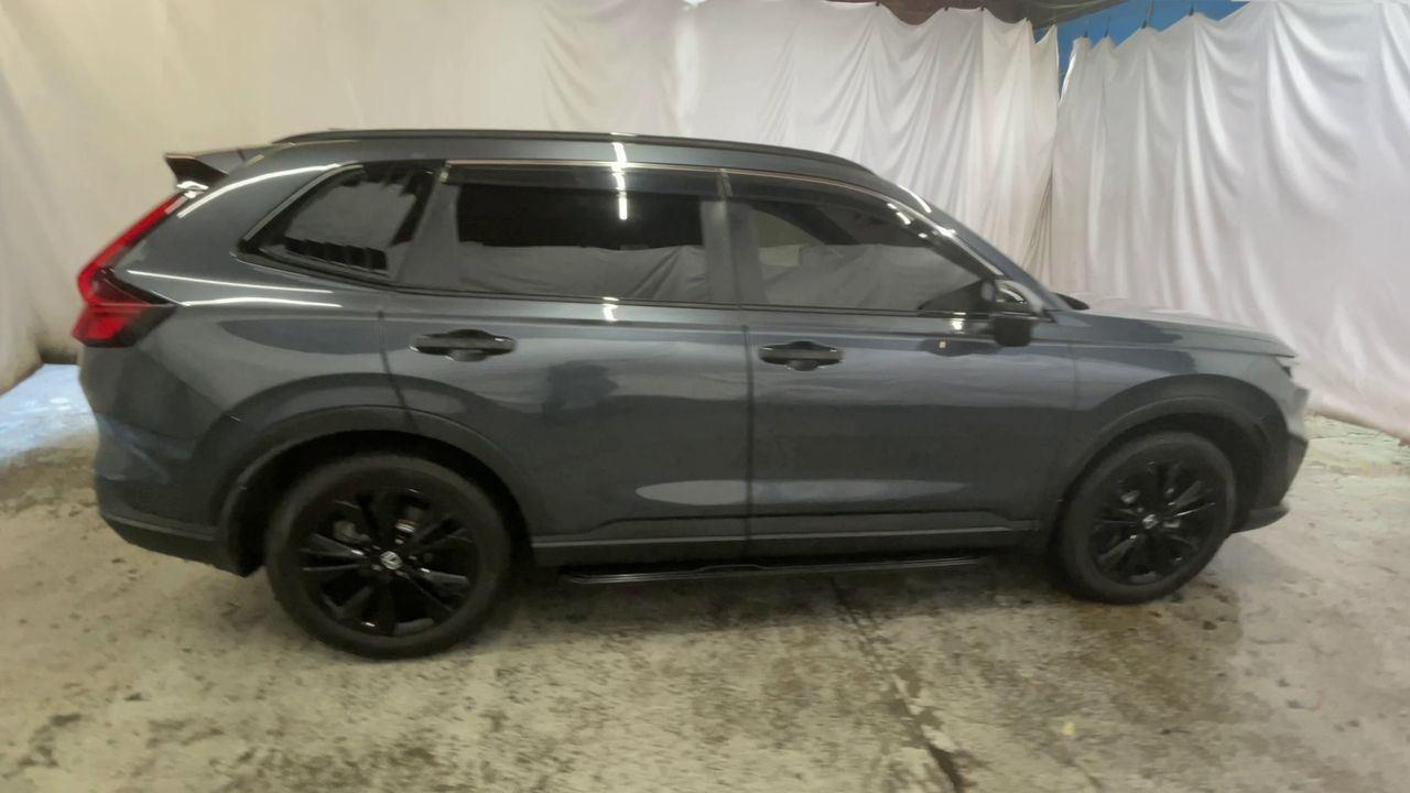 2026 Honda CR-V Hybrid Sport Touring - Meteorite Gray Metallic exterior view 9