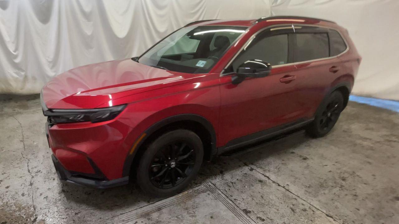2024 Honda CR-V Hybrid Sport-L - Radiant Red Metallic exterior view 4