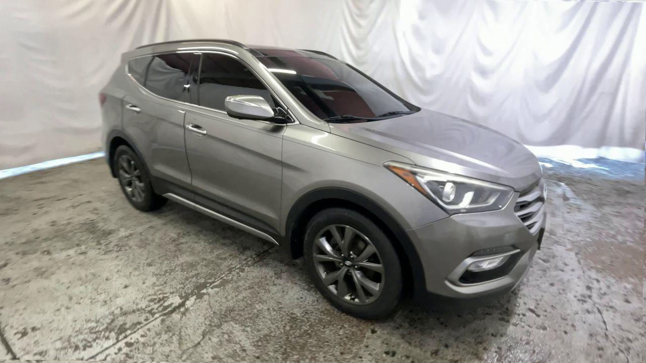 2018 Hyundai Santa Fe Sport 2.0T Ultimate - Mineral Gray exterior view 2