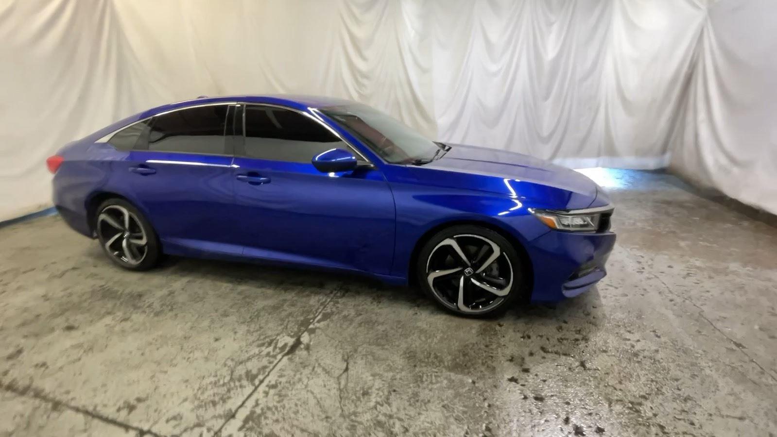 2019 Honda Accord Sedan Sport 1.5T - Still Night Pearl exterior view 3