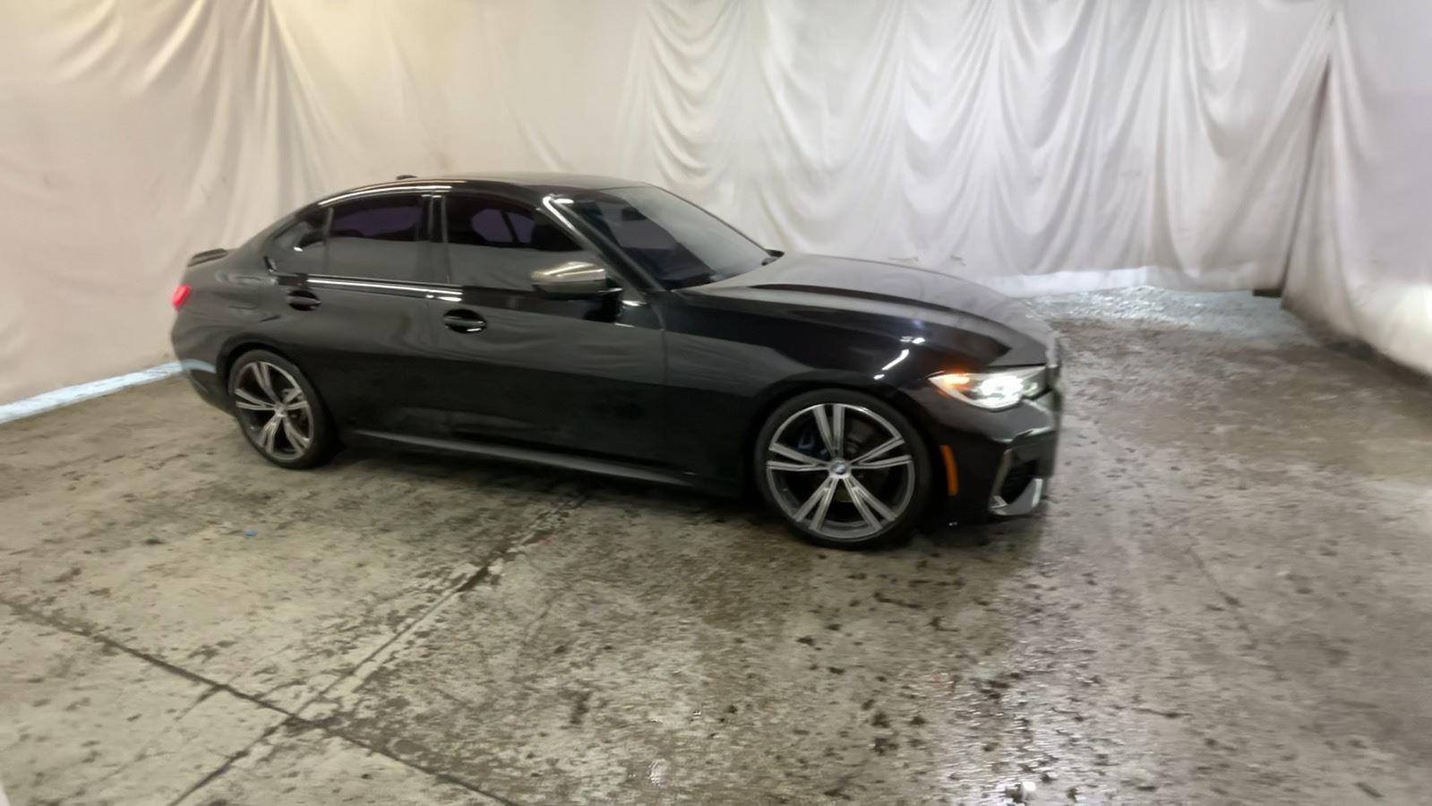 2020 BMW 3 Series M340i xDrive - Black Sapphire Metallic exterior view 3