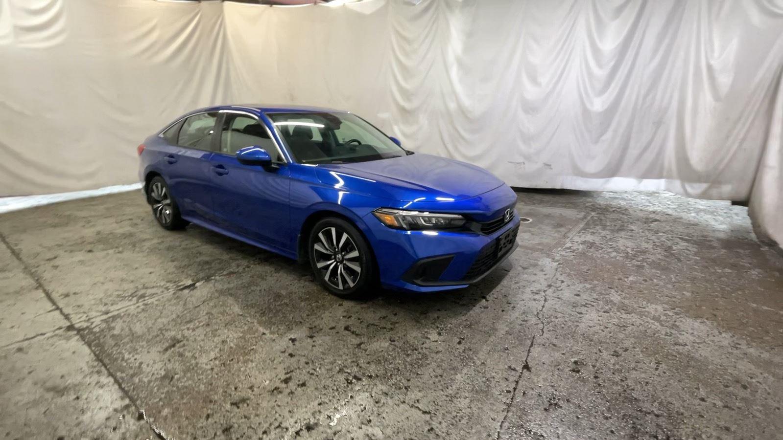 2023 Honda Civic Sedan EX - Aegean Blue Metallic exterior view 2